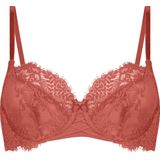 Hunkemöller Dames Lingerie Niet-voorgevormde beugel bh Arabella - Rood - maat E80
