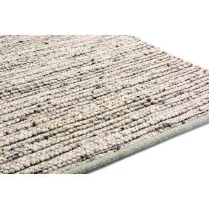 Domaso 1 Vloerkleed - 240x340  - Rechthoek - Laagpolig,Structuur Tapijt - Industrieel - Beige, Bruin