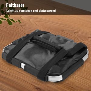 TRANKIELO® - Waterdichte Opvouwbare Fietsmand: Afneembaar, Praktisch en Multifunctioneel