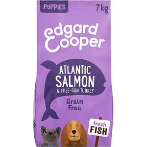 Edgard & Cooper Puppy Verse Zalm en Kalkoen - Hondenvoer - 7kg