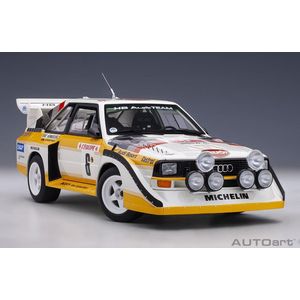 AutoArt 1/18 Audi Sport quattro S1 - Rally Monte Carlo 1986 #6 (H.Mikkola/A.Hertz)