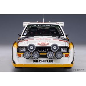 AutoArt 1/18 Audi Sport quattro S1 - Rally Monte Carlo 1986 #6 (H.Mikkola/A.Hertz)