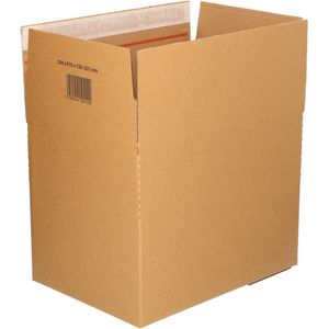 10x Verzenddoos 304 x 216 x 130-220 mm met plak- en tearstrip - Karton - Universele verzenddozen