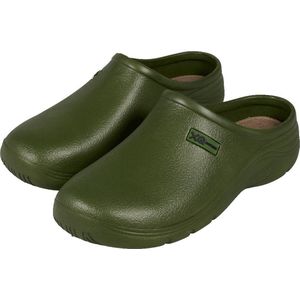 Klompen Heren - Tuinklompen Heren - Groen Army - Maat 44 - Tuinschoenen - Werkschoenen - Werkklompen - Slippers Heren - Clogs Heren - Instappers Heren