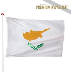 Cypriotische Vlag Cyprus 200x300cm - Kwaliteitsvlag - Geschikt voor buiten