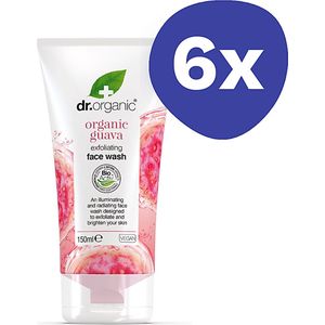 Dr Organic Vitamine C Gezichtsreiniger met Guave (6x 150ml)