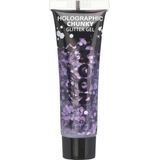 Moon Creations Glitter Makeup Moon Glitter - Holographic Chunky Glitter Gel Paars