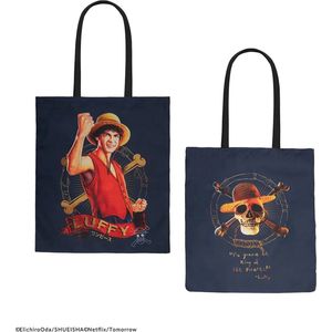 Cinereplicas One Piece - Luffy Tote Bag / Stoffen Tas