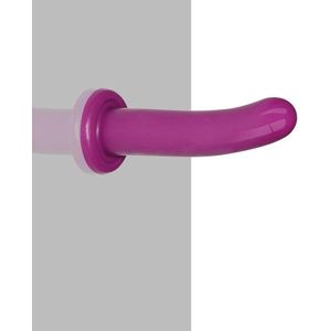 Holy Dong Jelly Dildo van vloeibare siliconen 14.5 cm - paars