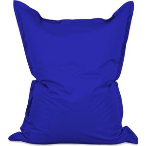 Lumaland - Grote luxe XXL zitzak - 380 liter vulling - 140 x 180 cm - geschikt voor Indoor & Outdoor - verkrijgbaar in verschillende kleuren - Royalblue