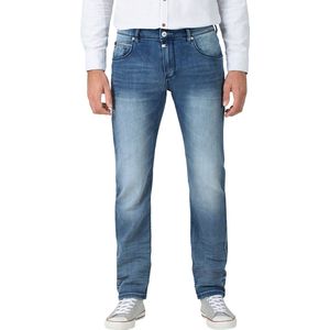 TIMEZONE Heren Jeans Broeken ScottTZ slim Fit Blauw 38W / 32L Volwassenen