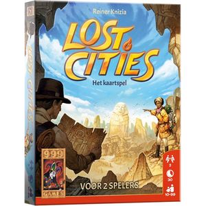 Lost Cities: Het Kaartspel - Bluf- en planningsspel voor 2 spelers | Leeftijd 10+ | Speelduur 30 minuten | 999 Games