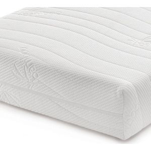 EasyBedden® Pocketvering matras - 500 veren - 7 zones - 140x200 - 20 cm dik - Ergonomisch - Gemiddeld - Matras tweepersoons - Ademende Matras - Koudschuim matras geveerd