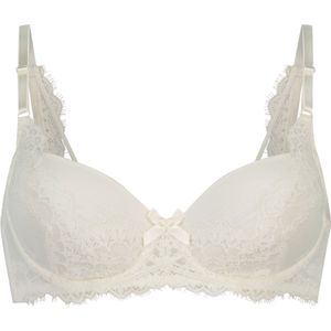 Hunkemöller Dames Lingerie Voorgevormde beugel bh Daisy - Wit - maat C75