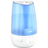 Wick WUL565E luchtbevochtiger Ultrasonic 4,5 l Blauw, Wit 21 W