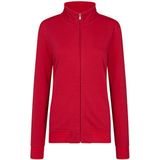 Damesvest 'Premium Full Zip' met zijzakken Red - 3XL