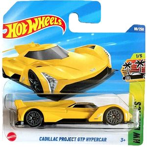 HOT WHEELS CADILLAC PROJECT GTP HYPERCAR YELLOW 99/250 HW EXOTICS 1/5