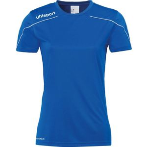 Uhlsport Stream 22 Shirt Korte Mouw Dames - Royal / Wit | Maat: XS