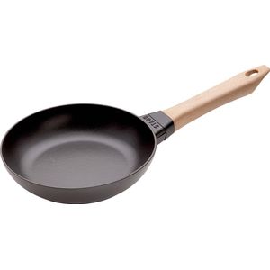 Staub Koekenpan Zwart 20 cm - Geëmailleerd Gietijzer