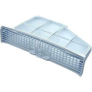 Fixem Geschikt voor AEG, Electrolux droger filter pluizenzeef was droger 1366339024 - Pluizenfilter - Wit - 1 Stuk