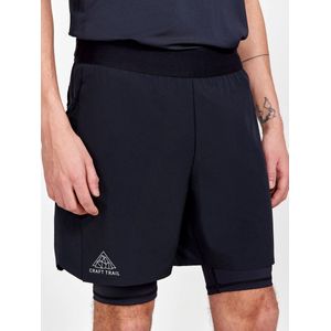 Craft | PRO Trail 2-in-1 | Shorts | Heren | Black | L -