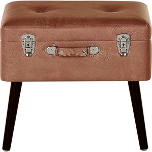 MALLARD - Hocker - Goudbruin - Kunstleer