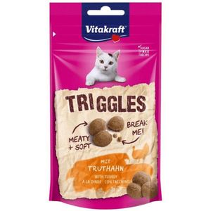 Vitakraft Kattensnack Triggles Kalkoen