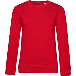 B&C Dames/dames Organic Sweatshirt (Rood)