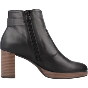 Nero Giardini 11220 Enkellaarsjes - Enkelboots met rits - Dames - Zwart - Maat 41