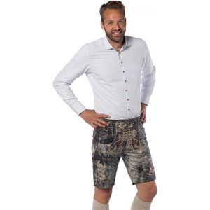 Tannhauser Lederhosen Anaconda Kort 100% Echt Leder Oktoberfest Heren Lederhosen Man - Leer- M