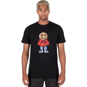 VALENCIA VOODOO T-SHIRT - BLACK/RED L