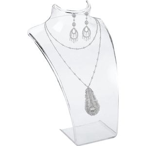 Goodivery ® Juwelen Display Rek voor Kettingen en Oorbellen met Elegant Mannequin Design voor Winkels en Thuisgebruik