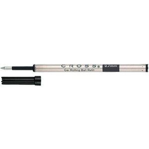 Rollerpenvulling cross selectip m zwart | 6 stuks