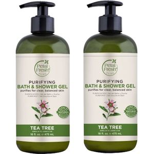 PETAL FRESH - Bath & Shower Gel Tea Tree - 2 Pak