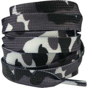 Printveter Camouflage 8mm Zwart 120cm