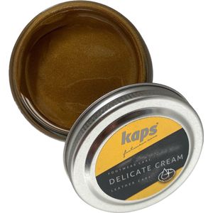 Kaps Schoencreme - schoensmeer - verzorgt het leer en geeft glans - (406) Oud Goud - 50ml