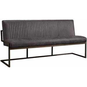 Eetkamerbank Ferro 205 cm - Antraciet | Tower Living