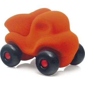 Rubbabu - Kleine kiepwagen oranje