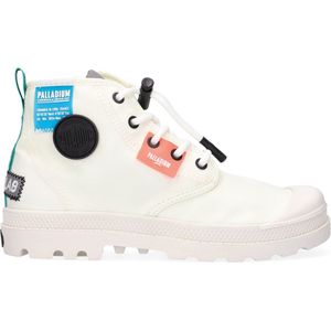 Palladium Overlab Neon Pampa K Hoge sneakers - Jongens - Wit - Maat 31