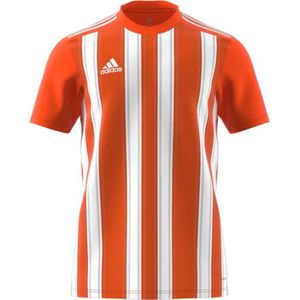 Adidas Striped 21 Shirt Korte Mouw Heren - Oranje / Wit | Maat: L