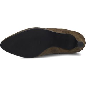 Notre-V 39963 Enkellaarsjes Dames - Groen - Maat 35