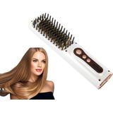 Draadloze Stijlborstel - Stijlkam - Stijlborstels - Warmte borstel - Straight Brush - Haarborstel - Elektrische haarborstel - Stijltang - Fohnborstel - Draadloze fohn - Draadloze stijltang - Draadloos - Krullen - Oplaadbaar