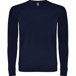 Donker Blauwe Unisex sweater Annapurna 100% katoen merk Roly maat M