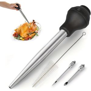 Marinade Injectiespuit - Marinade Injector - Vlees Injectiespuit - Marinade Spuit - Vlees Spuit - Vlees Injector - Bbq Injectiespuit - Meat Injector