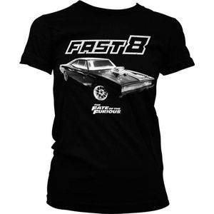 The Fast And The Furious Dames Tshirt -S- Dodge Zwart