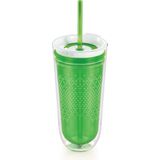 Zoku Hydration Drinkbeker - Incl Rietje - 325 ml - Groen