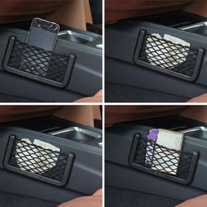 Telefoon auto Houder-Auto Opbergtas-Auto Plakken Netto Pocket Universele-Achterzak Auto Accessoires-Auto Telefoon Doos