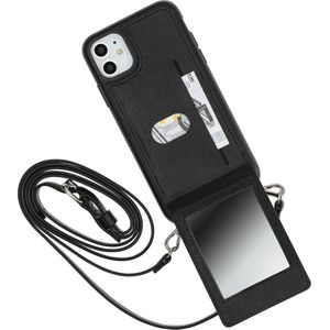 Hama Cross-body-cover Mirror Voor Apple IPhone 12 Mini Zwart