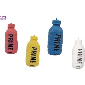 Happy Trendz® 3 stuks mix kleuren - Squishy Foam Anti Stress Knijp - Bottle Prime Anti-Stress Prime knuffels Squishie |Zacht speelgoed| Stressverlichting| Prime Fles Verlichting stress zacht squishy