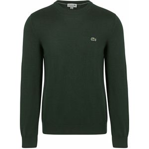 Lacoste Pullover Donkergroen - Maat 3XL - Heren - Pullovers